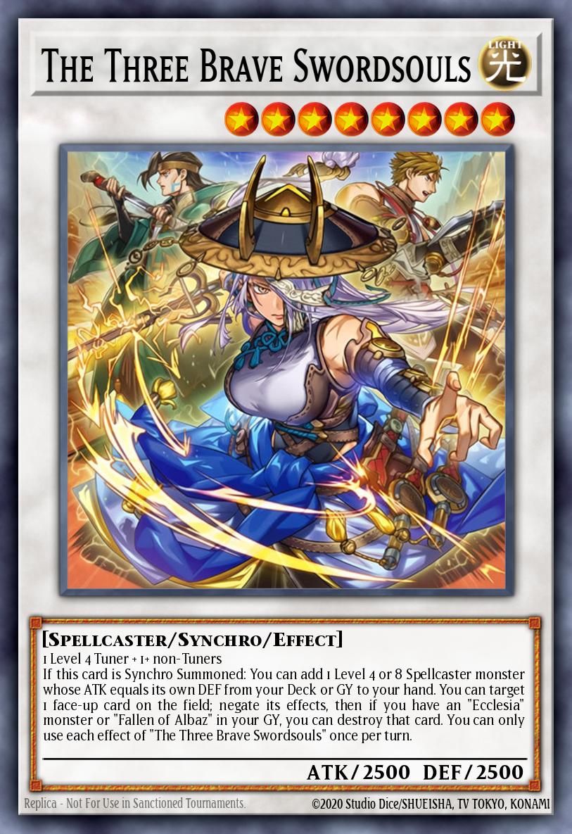 The Three Brave Swordsouls